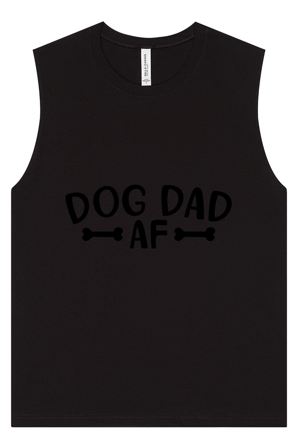 Dog Dad AF Muscle Tank
