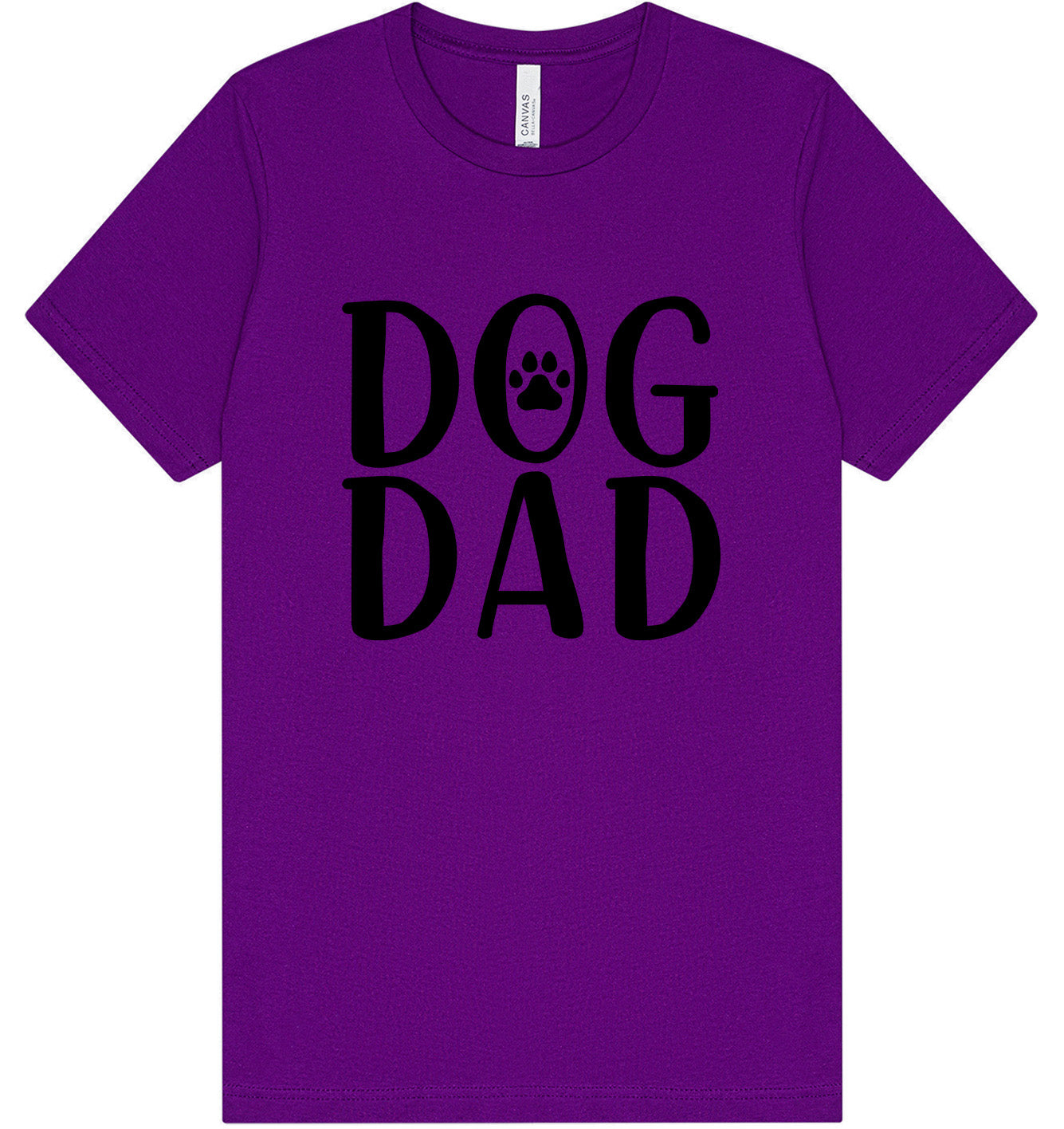 Dog Dad Adult Bella Canvas Shirt