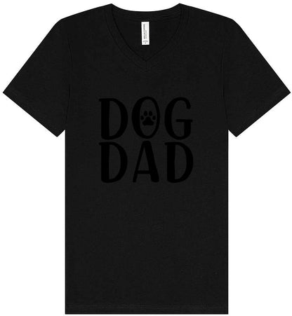 Dog Dad Unisex V-Neck Shirt