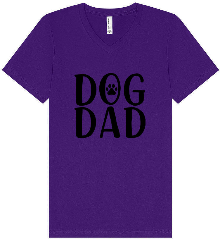 Dog Dad Unisex V-Neck Shirt