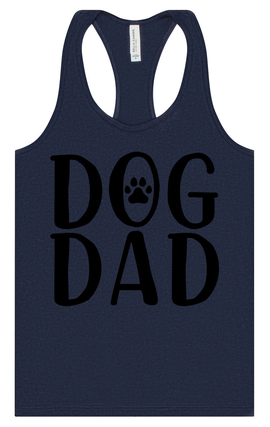 Dog Dad Women's Racerback Tank