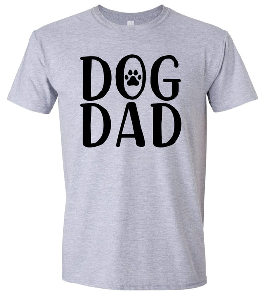 Dog Dad Adult Gildan Soft Shirt