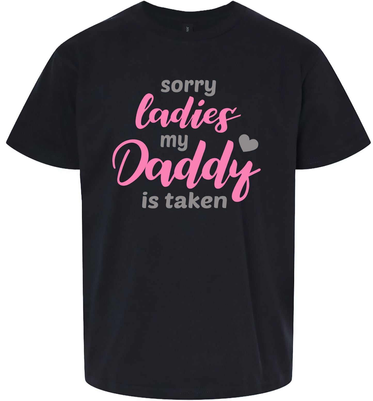 Daddy is Taken Children's Gildan Soft Shirt