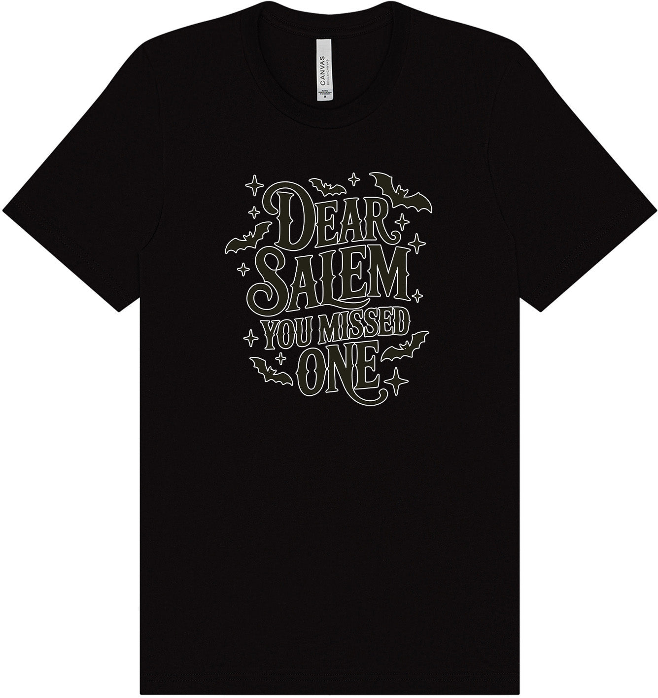 Dear Salem You Missed One Adult Bella Canvas Shirt