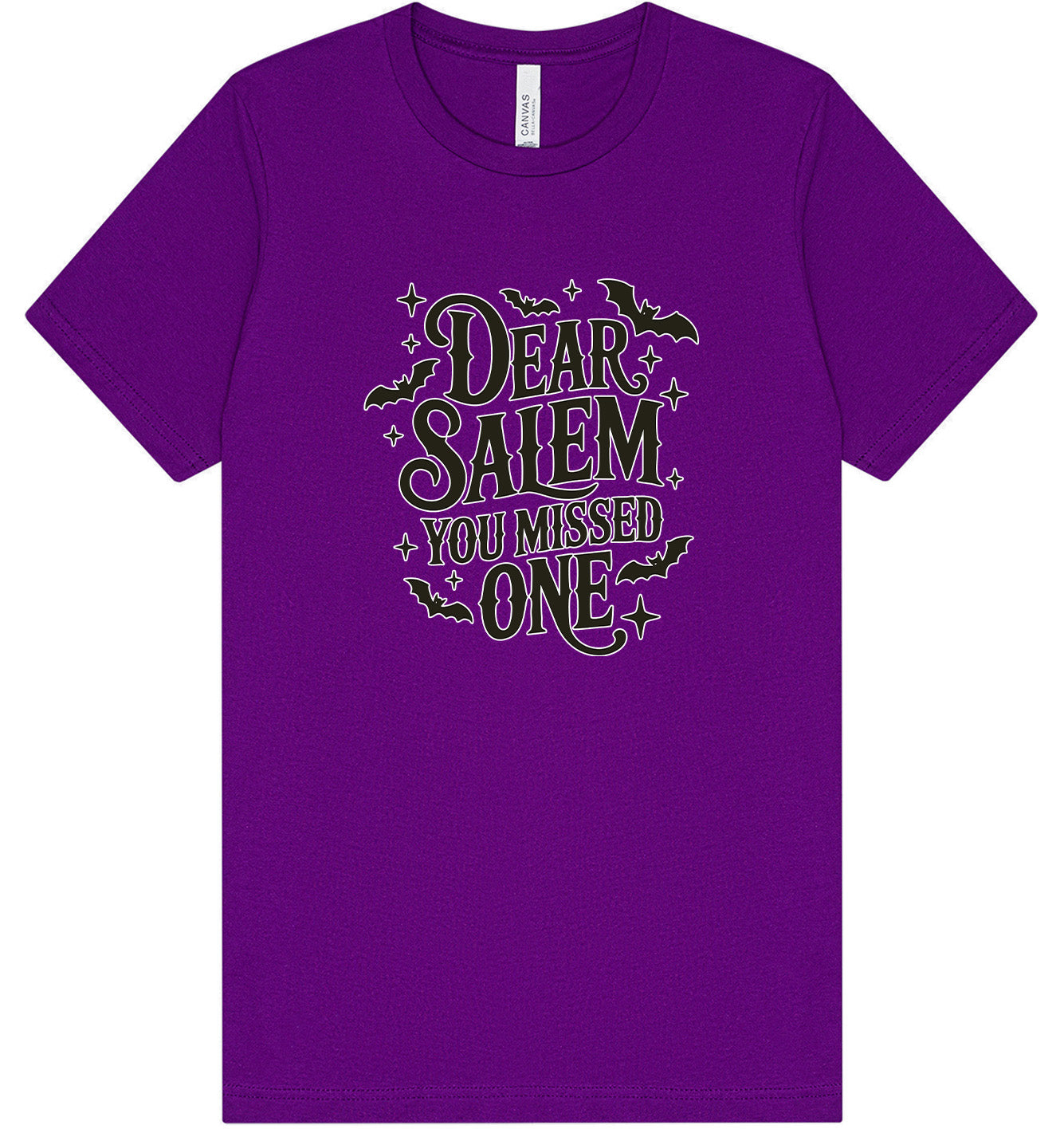 Dear Salem You Missed One Adult Bella Canvas Shirt