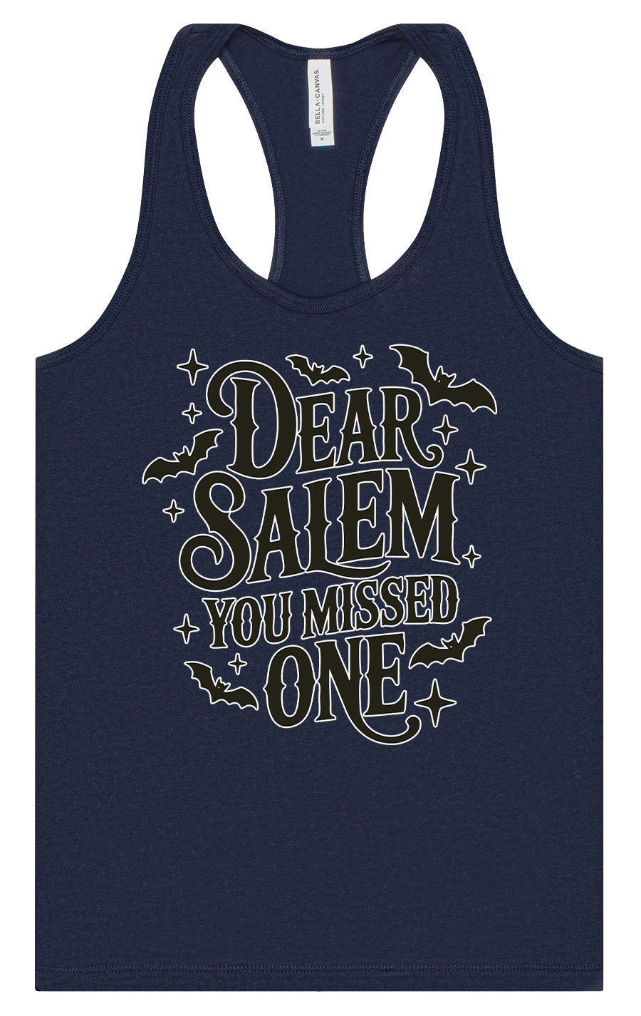 Dear Salem You Missed One Women's Racerback Tank