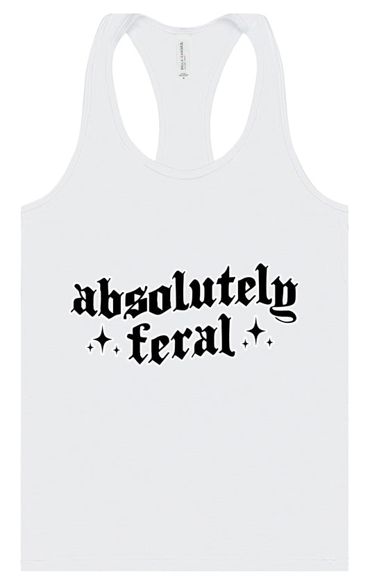 Absolutely Feral Women's Racerback Tank