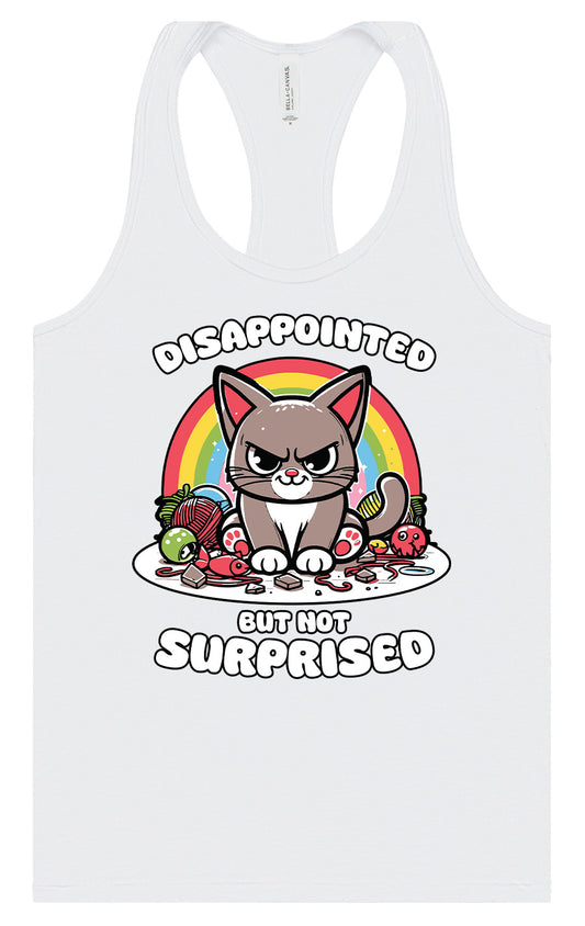 Disappointed, Not Surprised Women's Racerback Tank