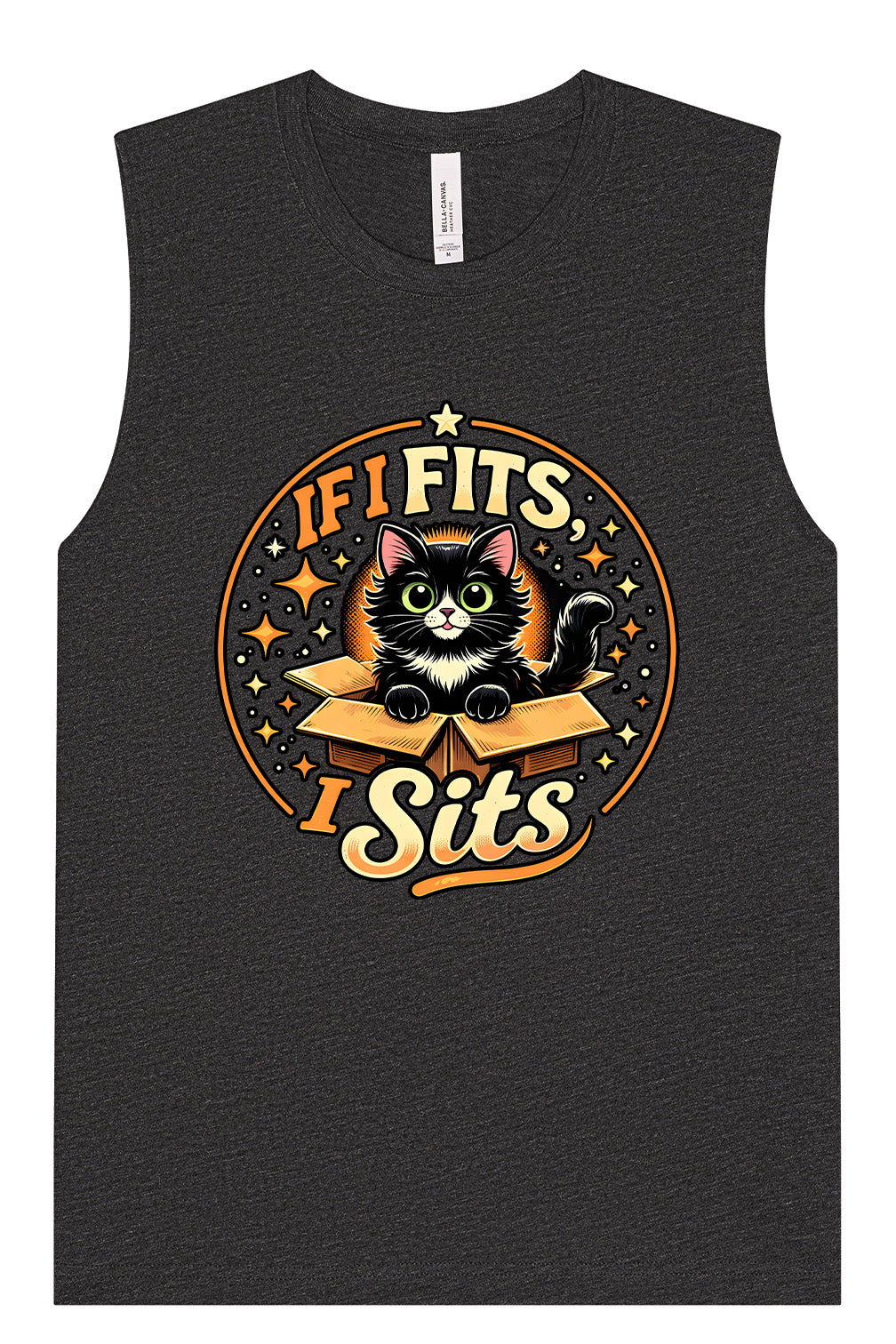 If I Fits, I Sits Muscle Tank