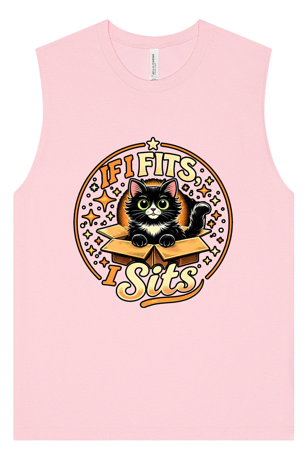 If I Fits, I Sits Muscle Tank
