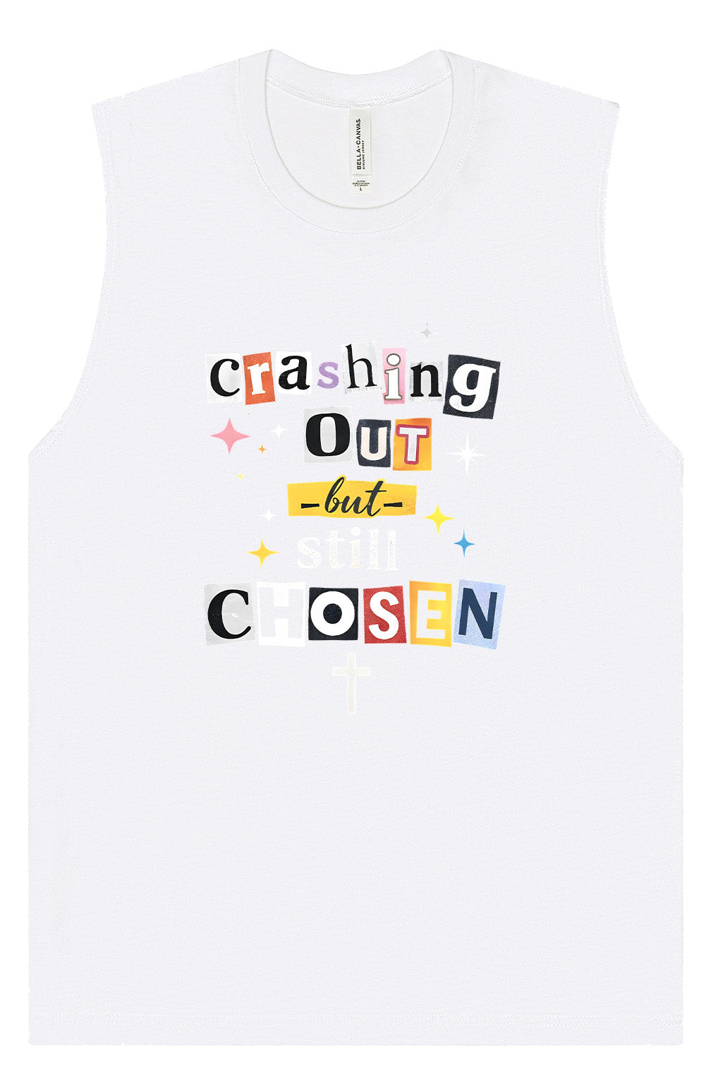 Crashing Out but Chosen Muscle Tank