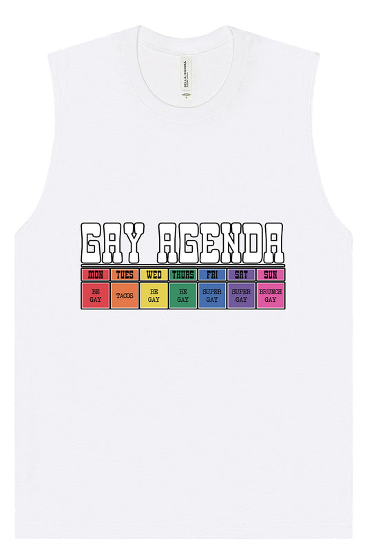 Gay Agenda Muscle Tank