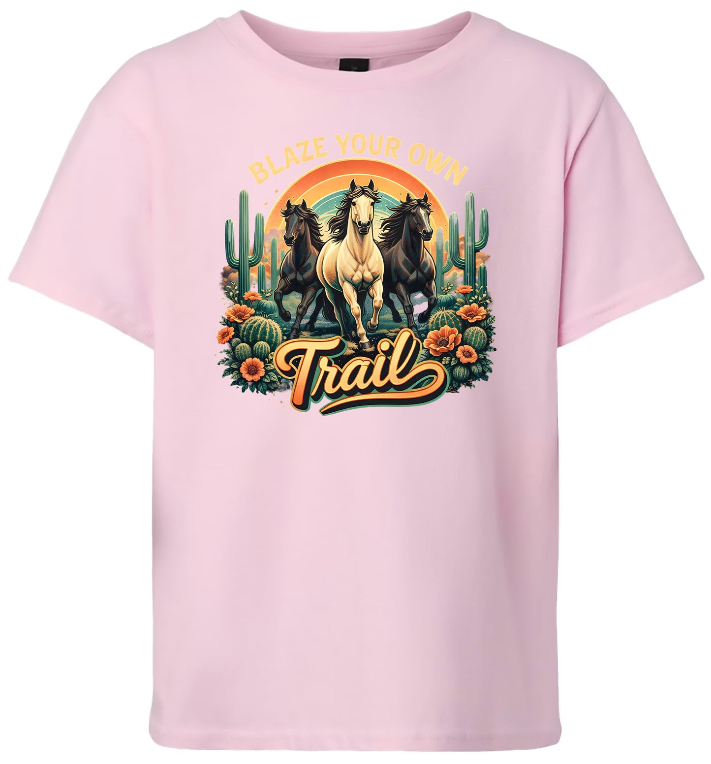 Blaze Your Own Trail Children's Gildan Soft Shirt
