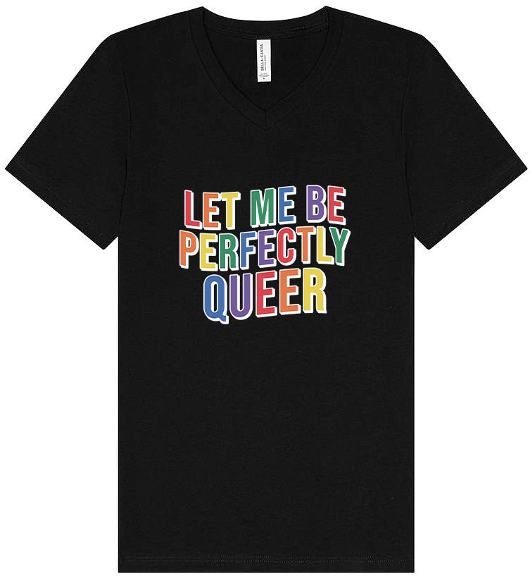 Perfectly Queer Unisex V-Neck Shirt