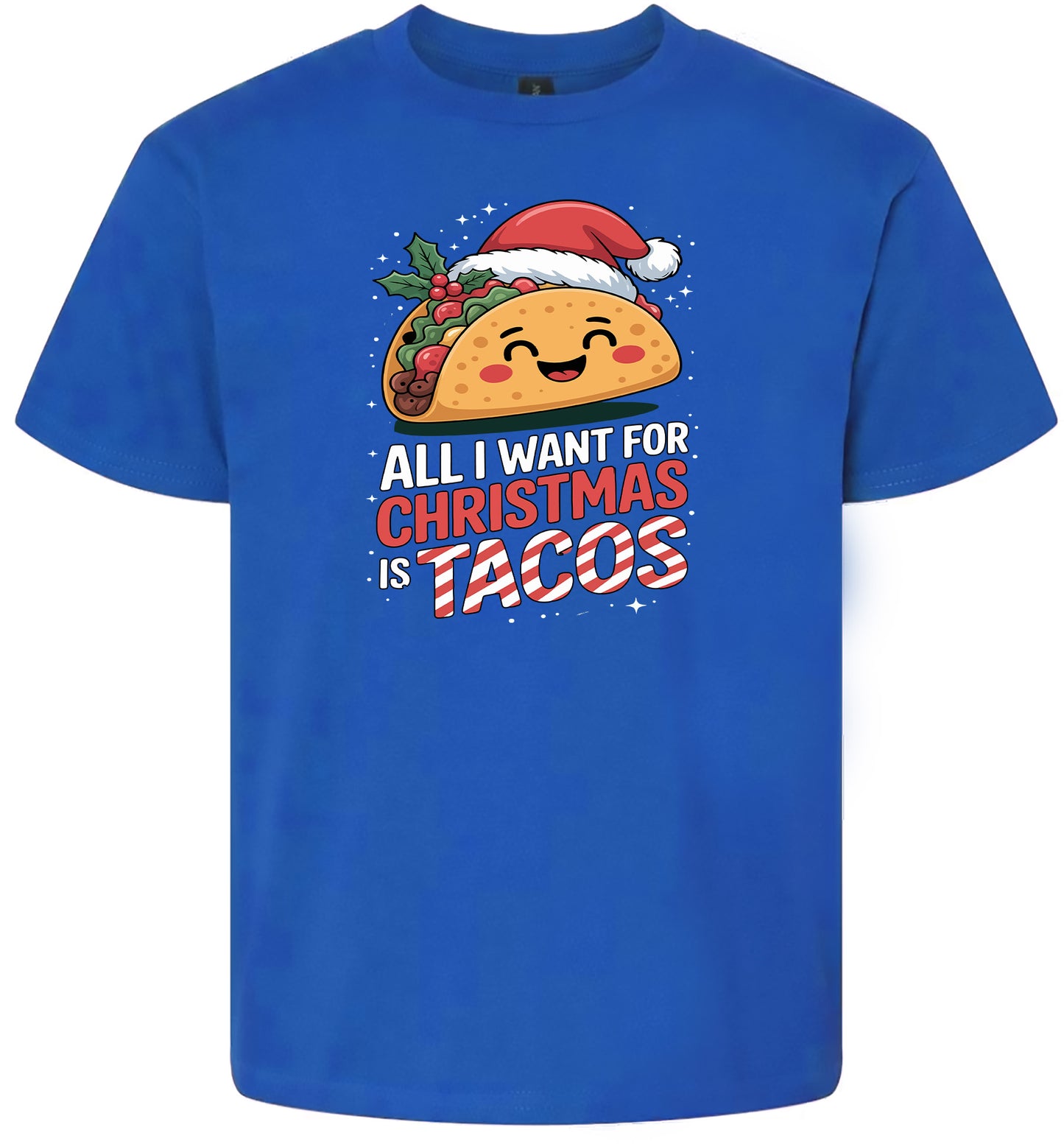 Tacos for Christmas Children's Gildan Soft Shirt