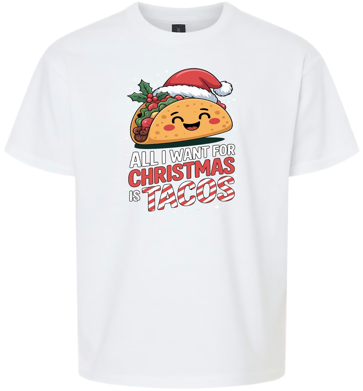 Tacos for Christmas Children's Gildan Soft Shirt