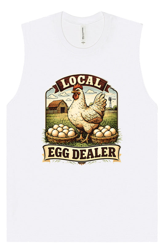 Local Egg Dealer Muscle Tank