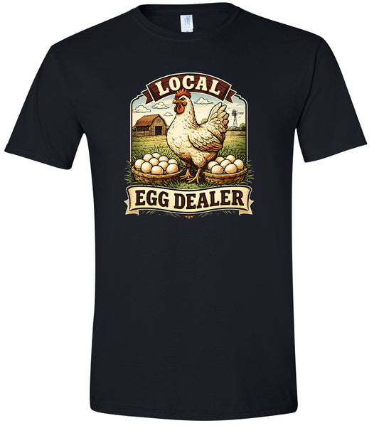 Local Egg Dealer Adult Gildan Soft Shirt