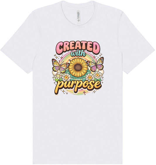 Created with Purpose Adult Bella Canvas Shirt