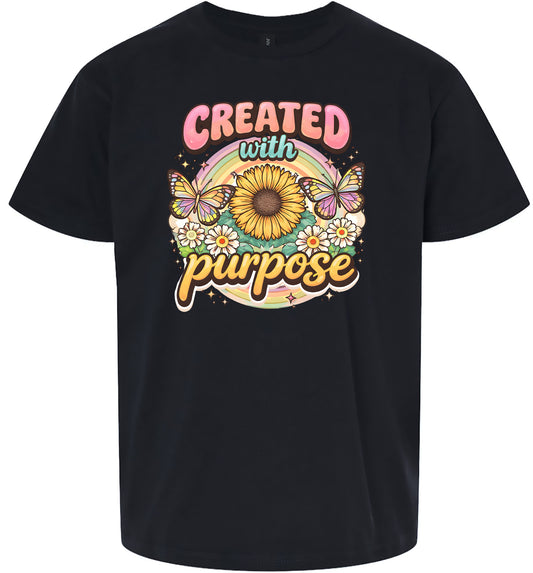 Created with Purpose Children's Gildan Soft Shirt
