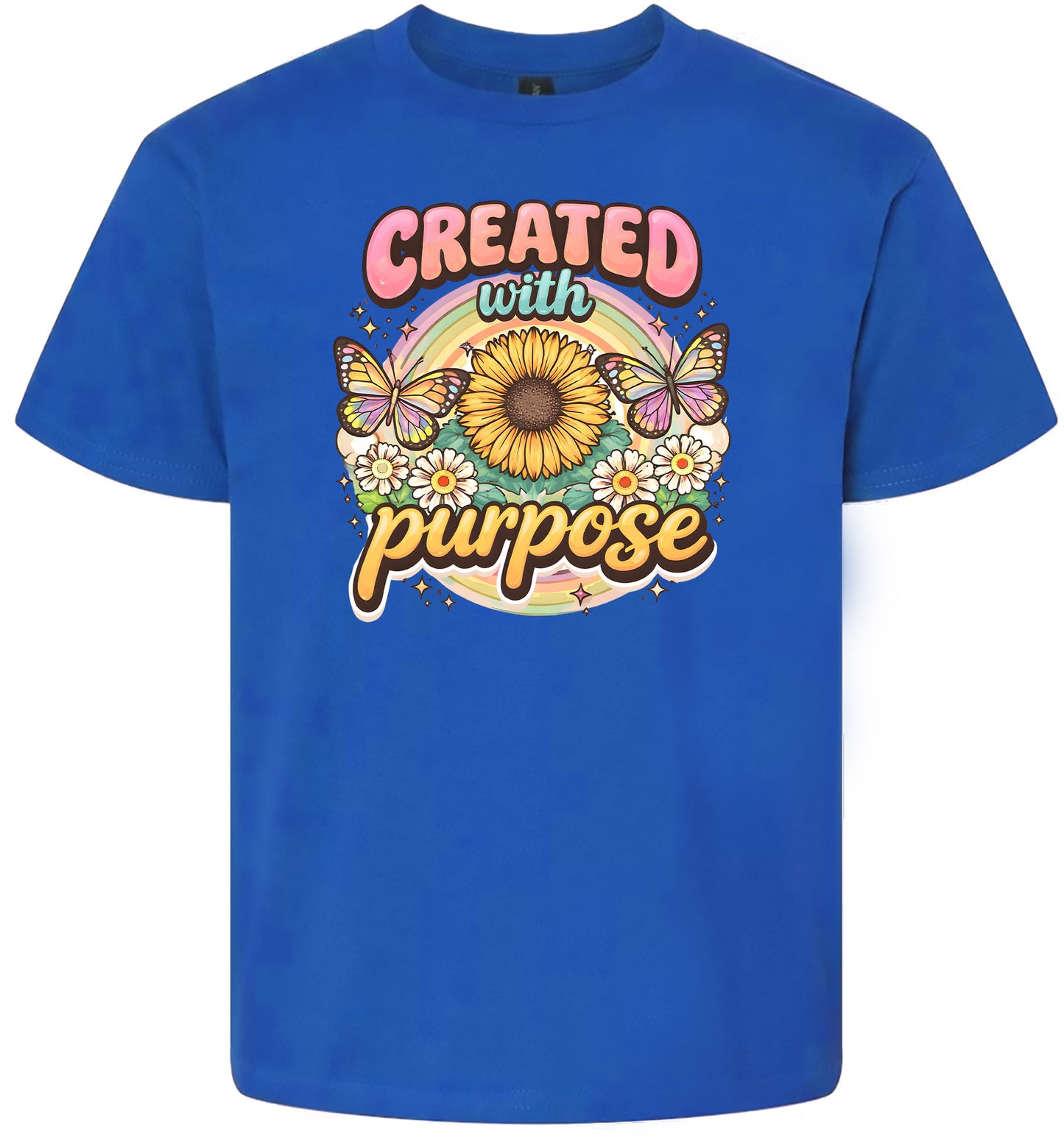Created with Purpose Children's Gildan Soft Shirt