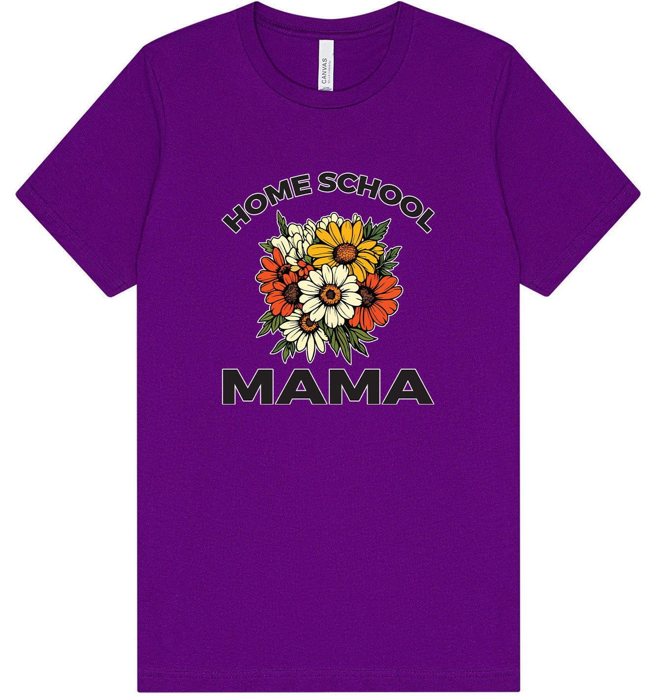 Homeschool Mama Adult Bella Canvas Shirt