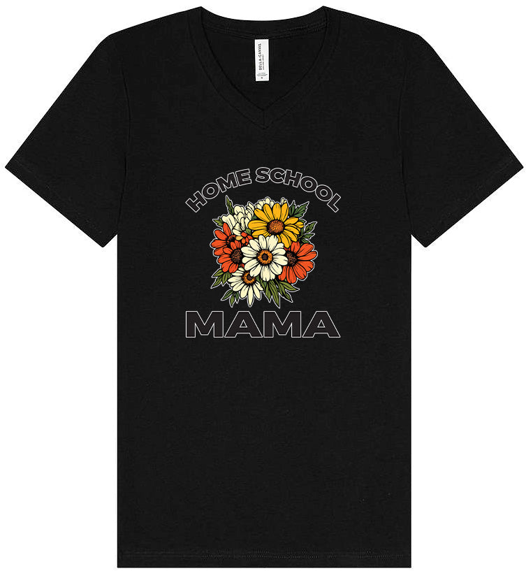 Homeschool Mama Unisex V-Neck Shirt