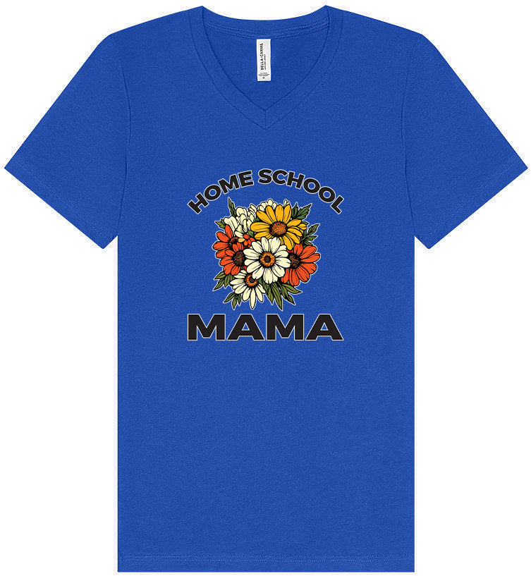 Homeschool Mama Unisex V-Neck Shirt