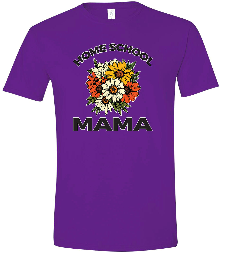 Homeschool Mama Adult Gildan Soft Shirt