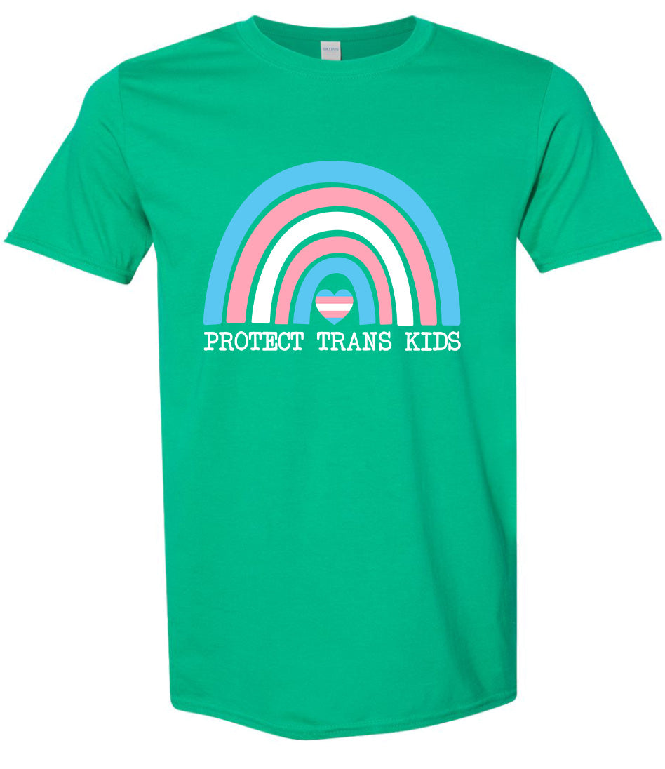 Protect Trans Kids Adult Gildan Soft Shirt
