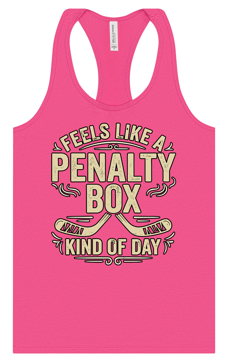 Penalty Box Kind of Day Women's Racerback Tank
