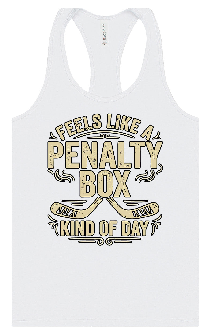 Penalty Box Kind of Day Women's Racerback Tank