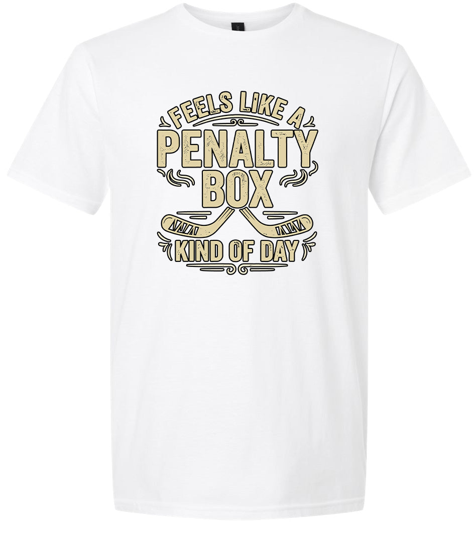Penalty Box Kind of Day Adult Gildan Soft Shirt