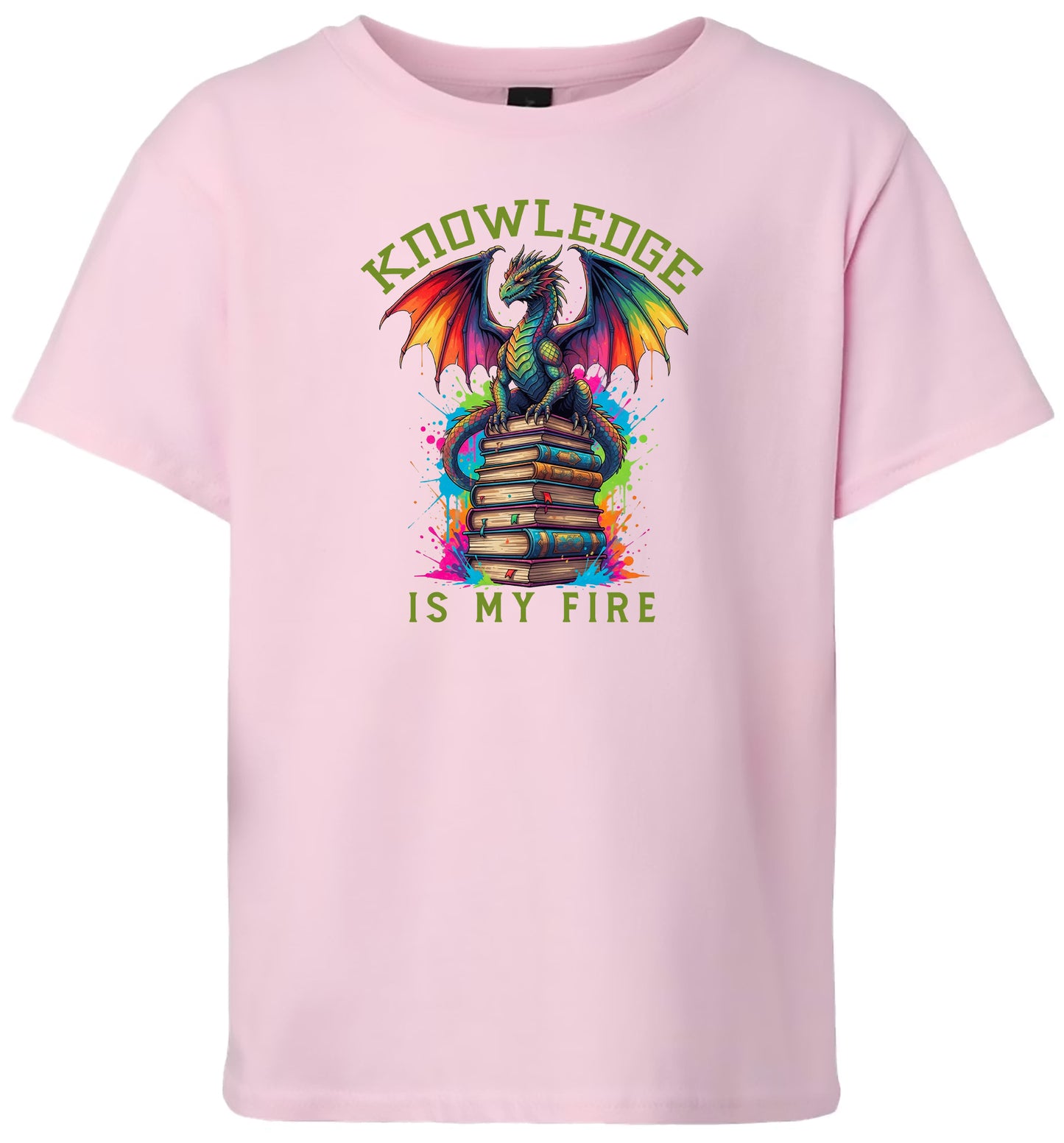 Knowledge is My Fire Children's Gildan Soft Shirt