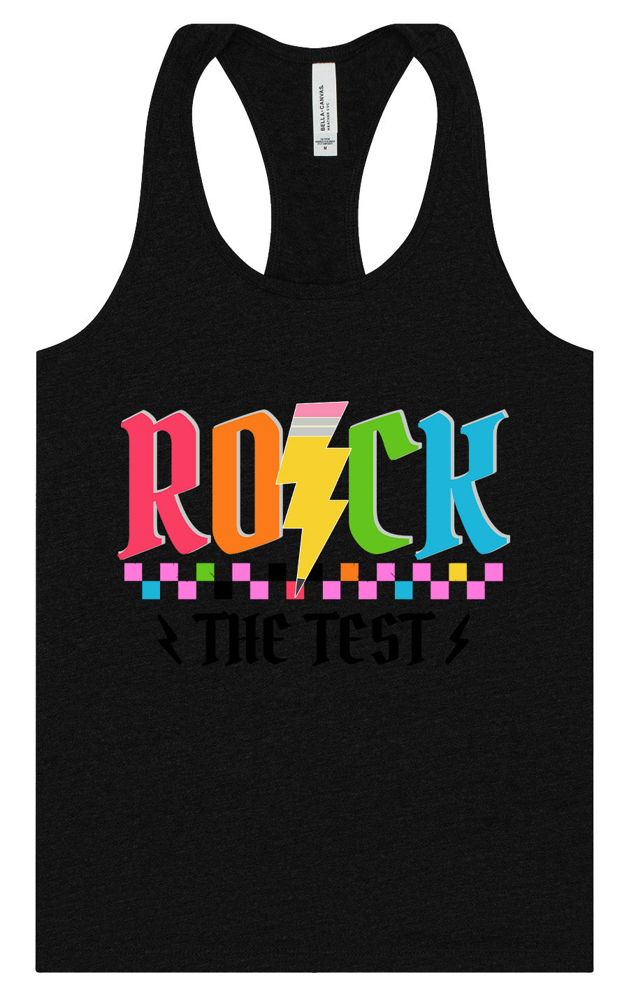 Rock the Test Women's Racerback Tank