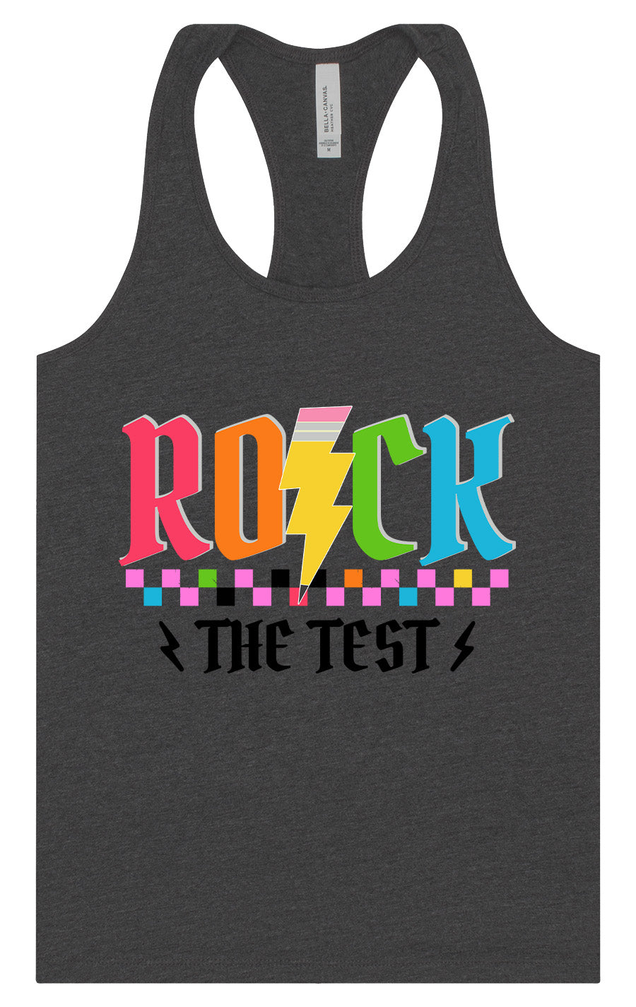 Rock the Test Women's Racerback Tank