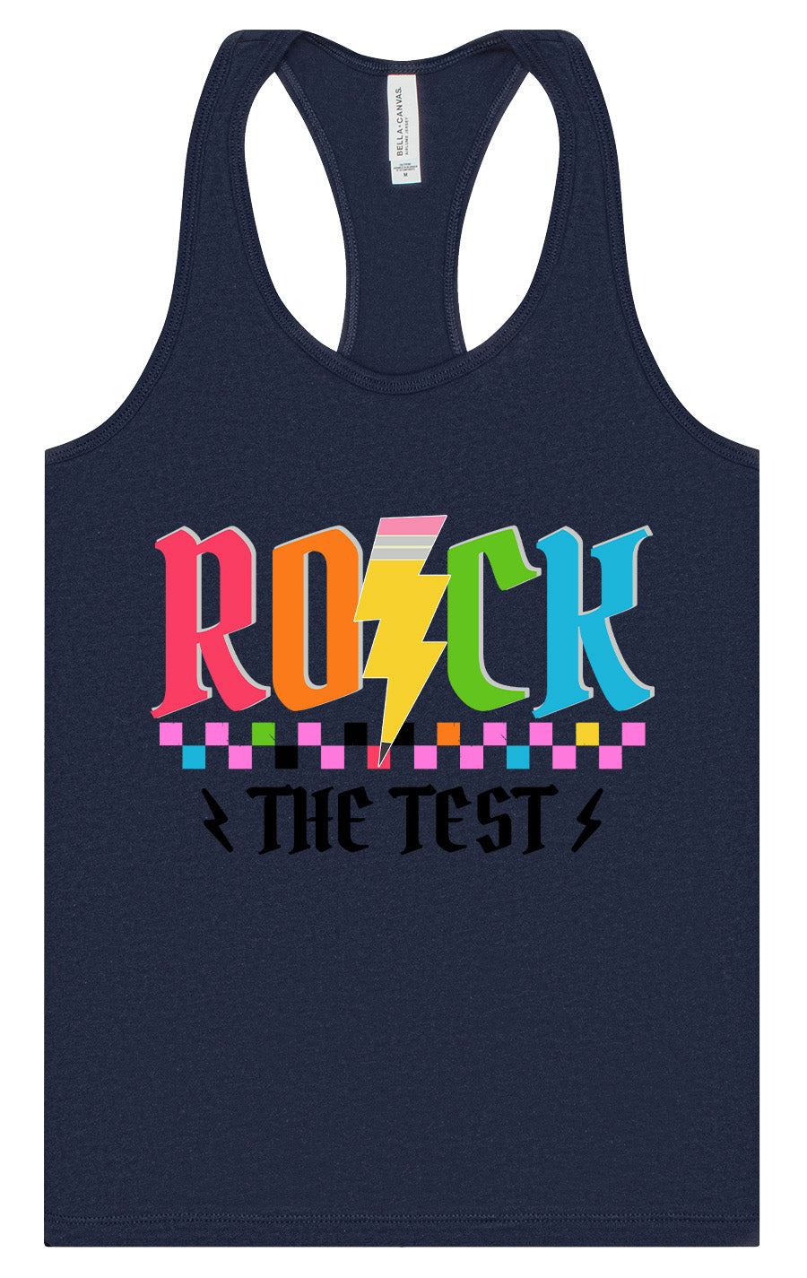 Rock the Test Women's Racerback Tank