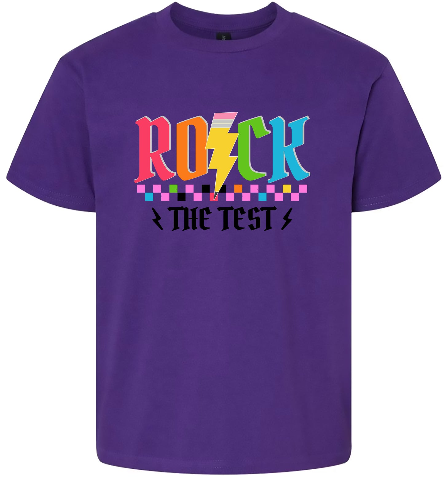 Rock the Test Children's Gildan Soft Shirt