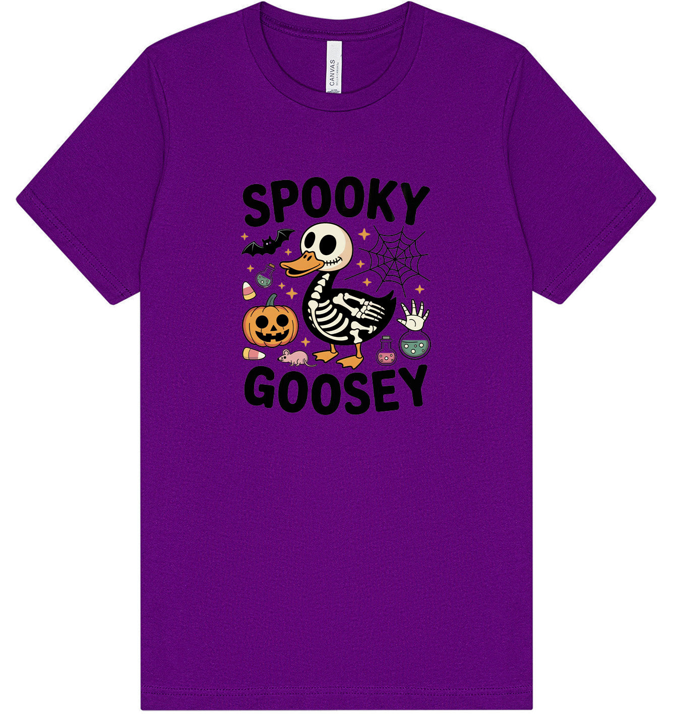 Spooky Goosey Adult Bella Canvas Shirt