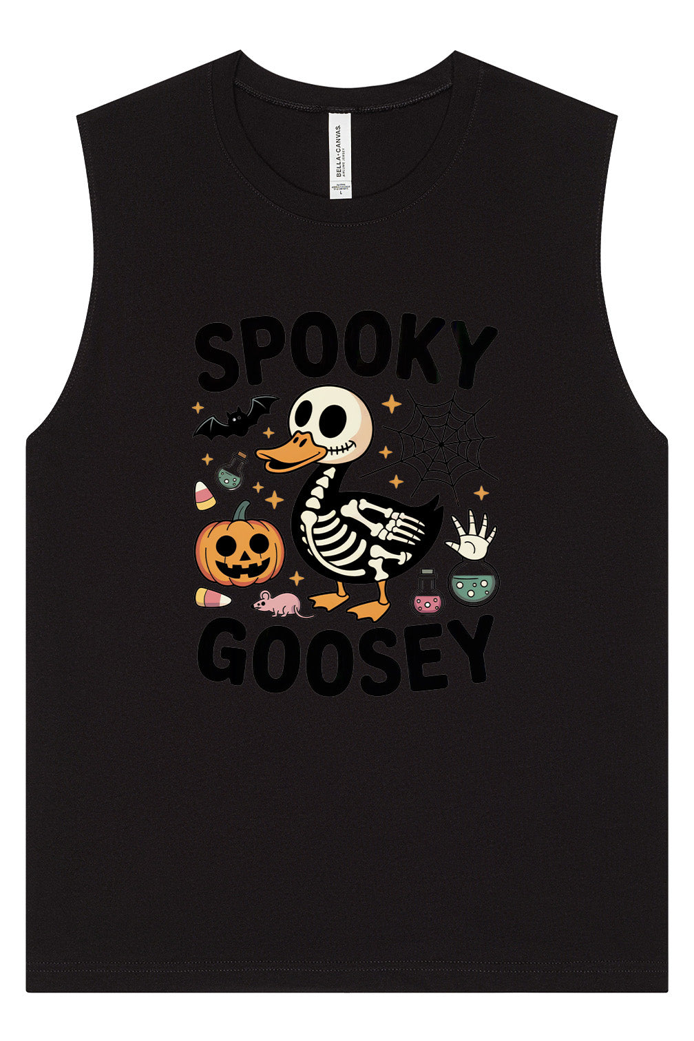 Spooky Goosey Muscle Tank