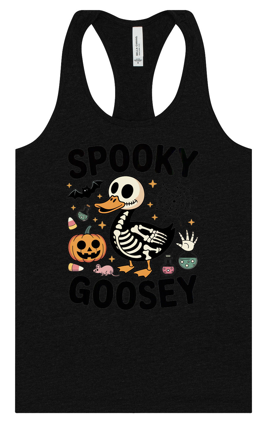 Spooky Goosey Women's Racerback Tank