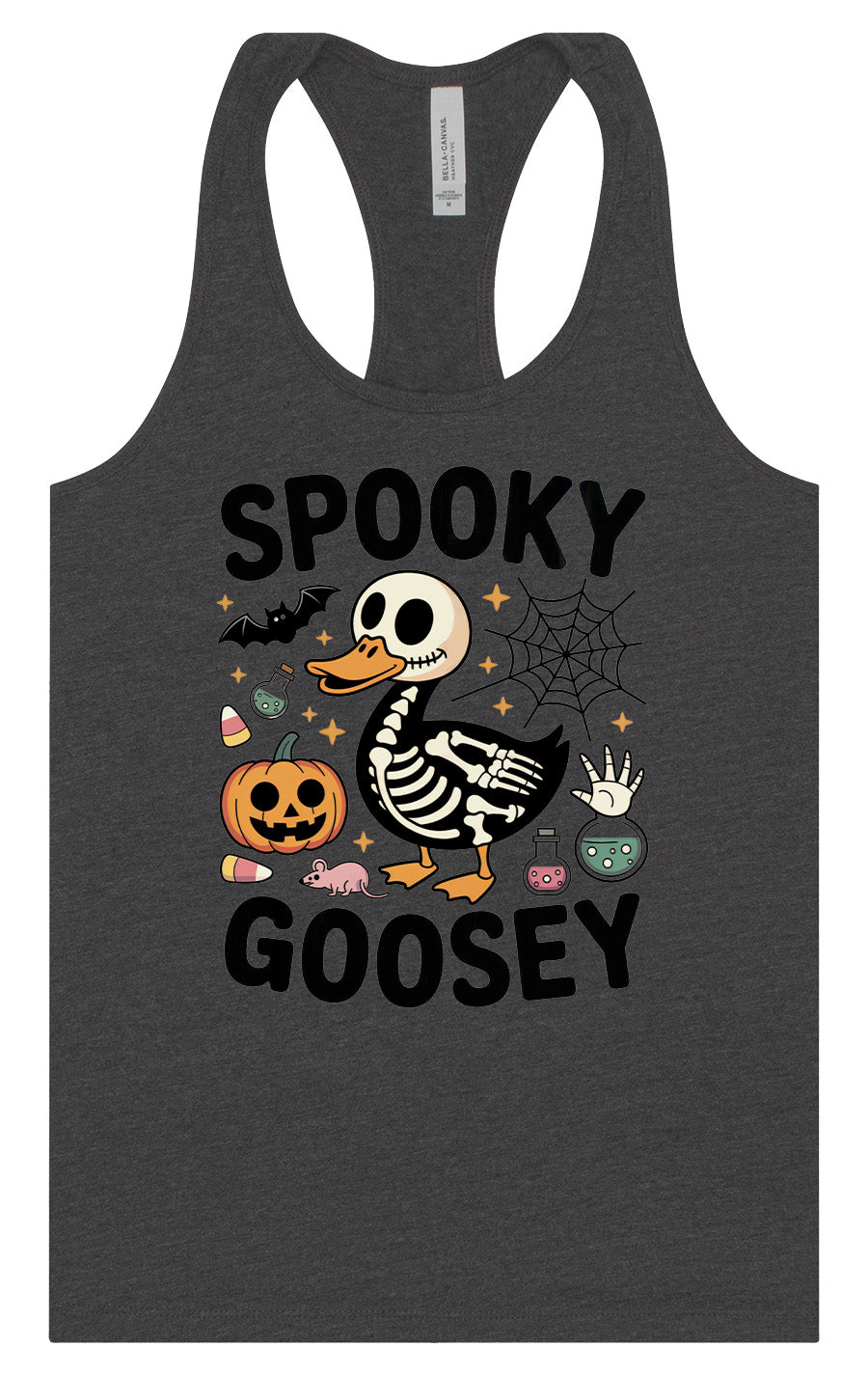 Spooky Goosey Women's Racerback Tank