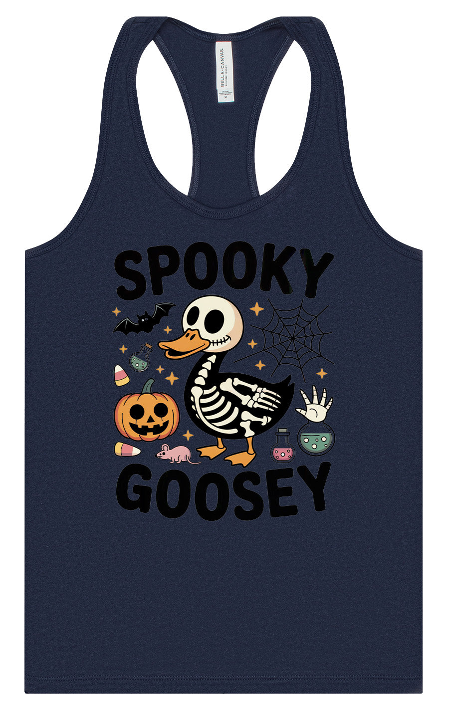 Spooky Goosey Women's Racerback Tank