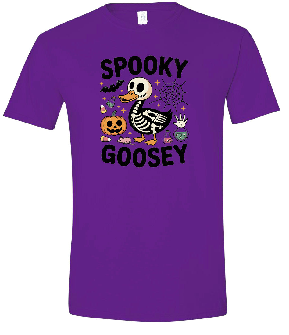 Spooky Goosey Adult Gildan Soft Shirt
