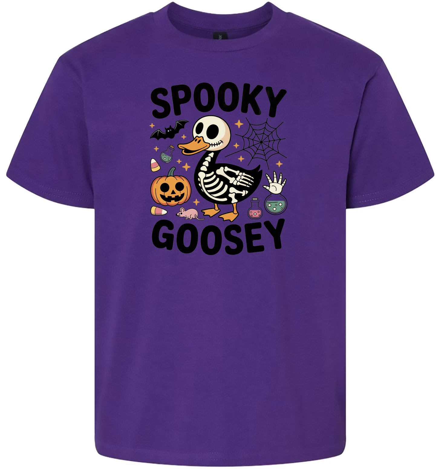 Spooky Goosey Children's Gildan Soft Shirt