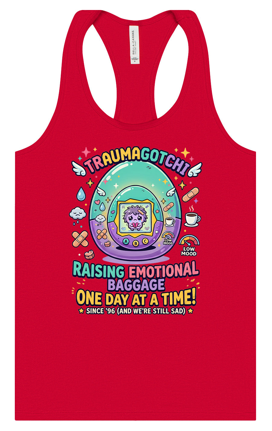 Traumagotchi Women's Racerback Tank