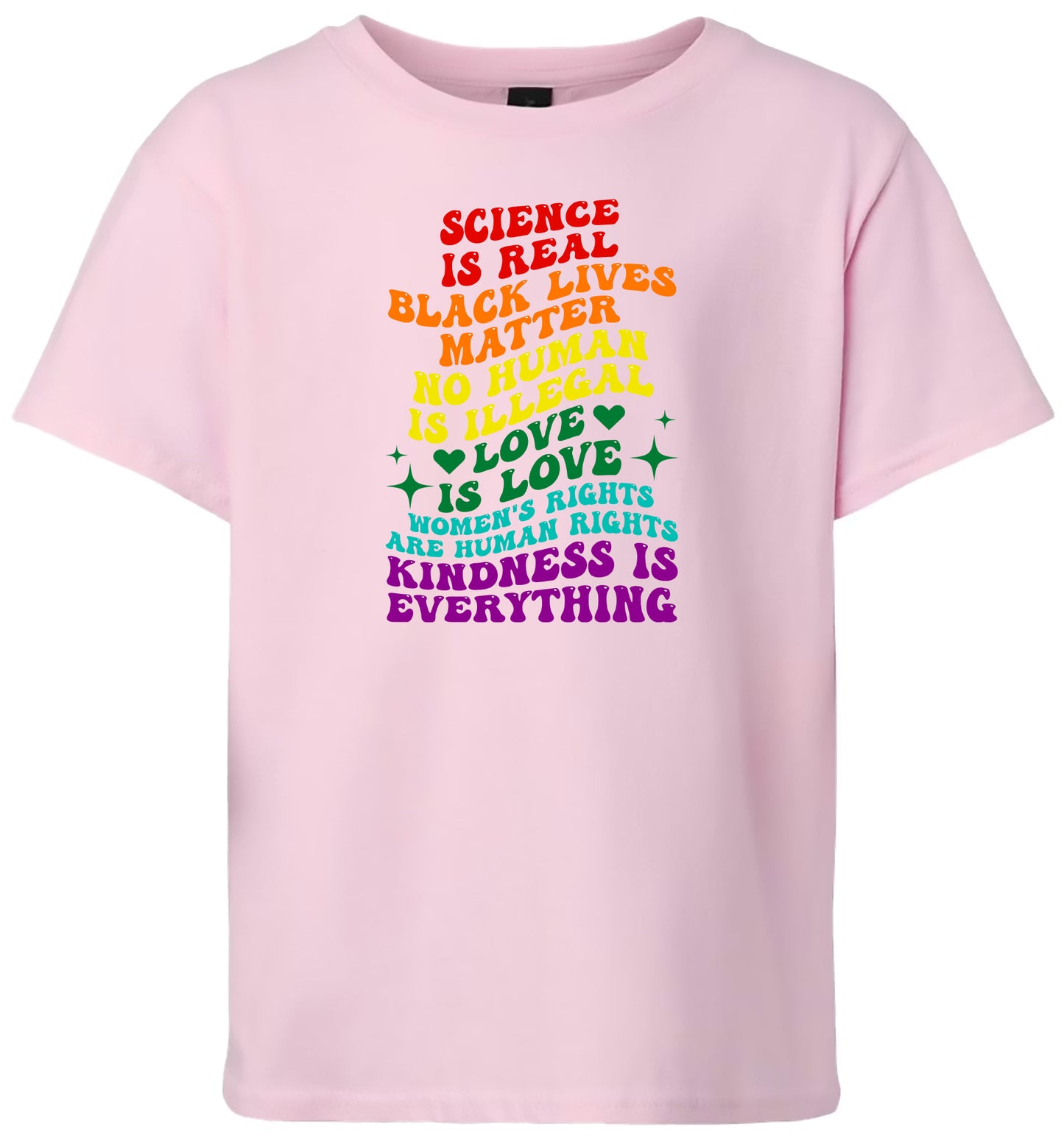 Science Is Real Children's Gildan Soft Shirt