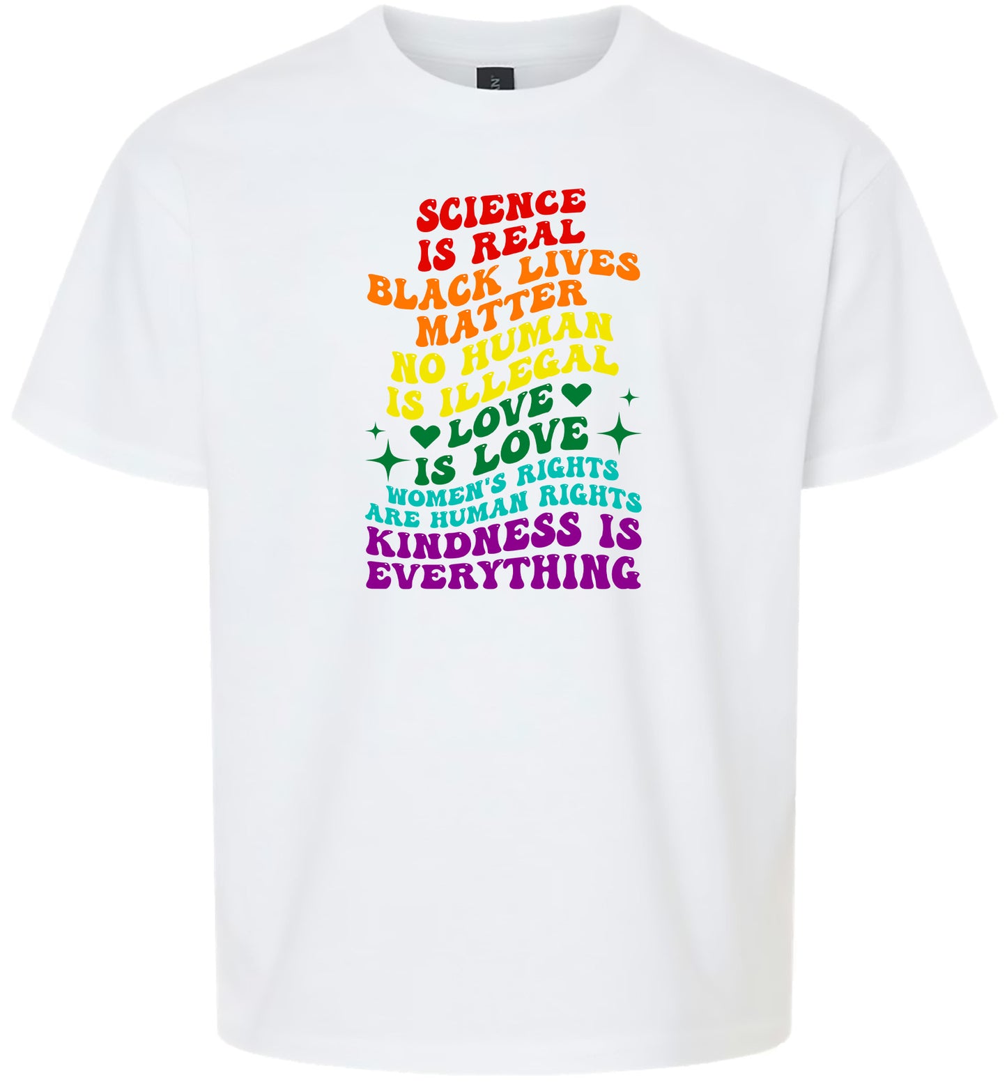 Science Is Real Children's Gildan Soft Shirt