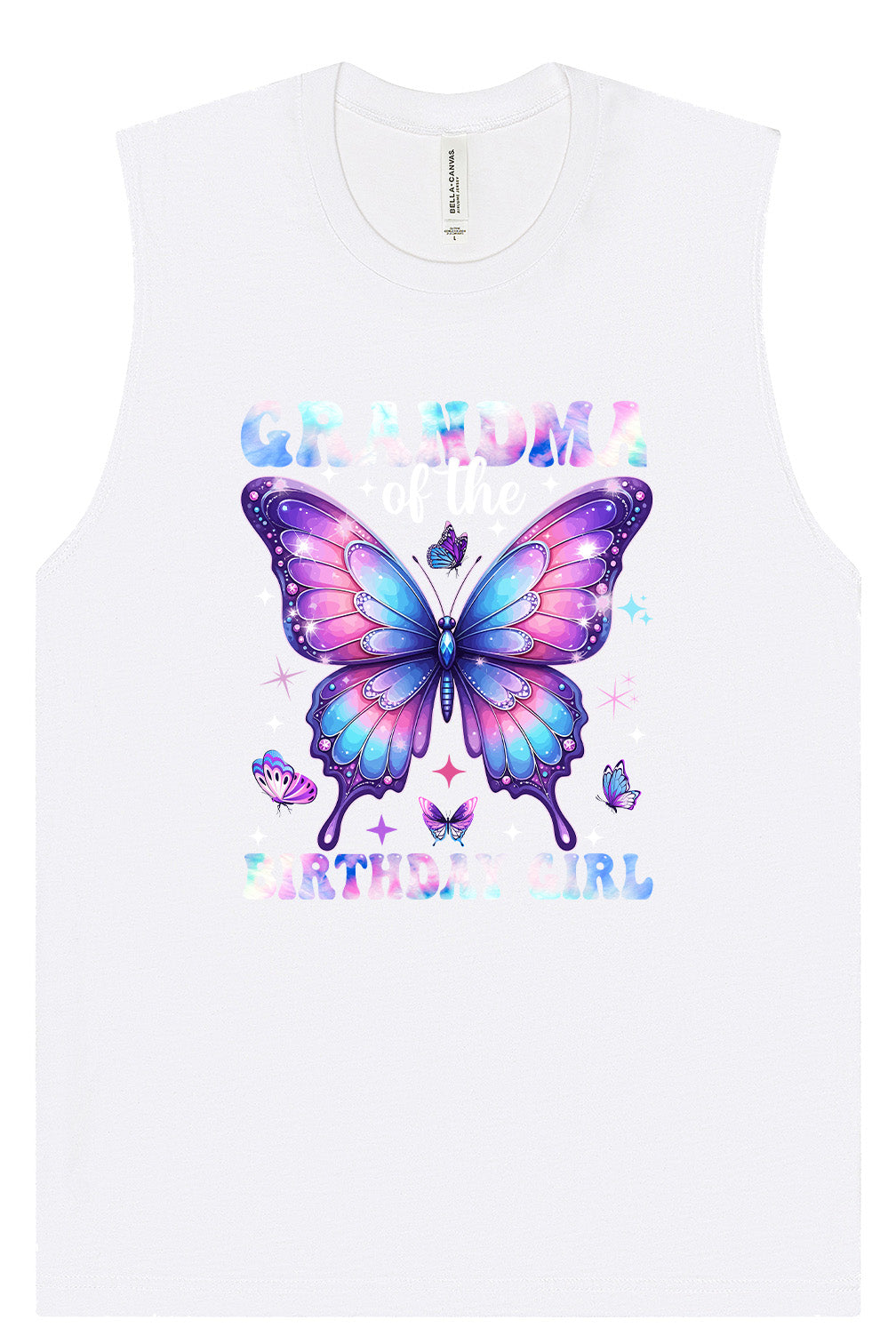 Grandma of the Birthday Girl Muscle Tank