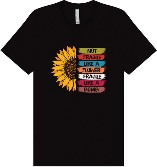 Fragile Like A… Adult Bella Canvas Shirt